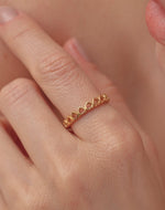 Anillo en Plata 925 Heartbeat Oro