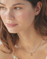 Aretes Cristal Lila