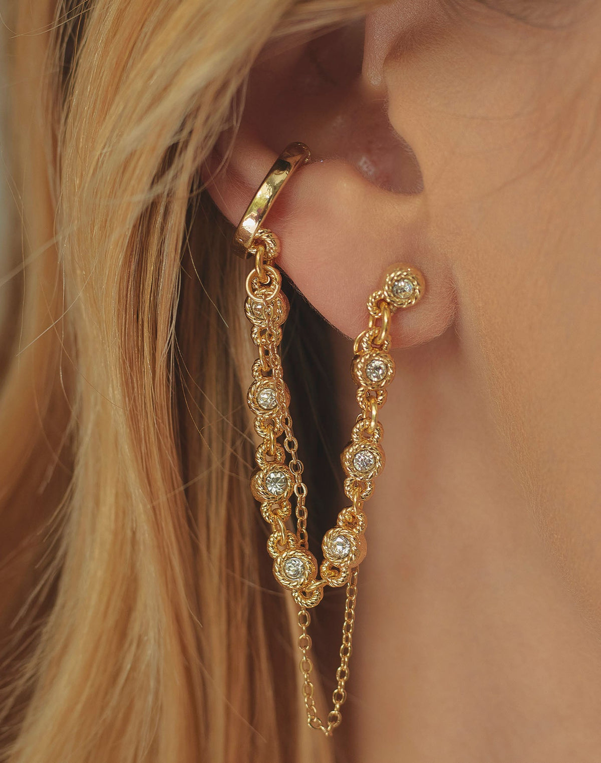 Aretes Lluvia