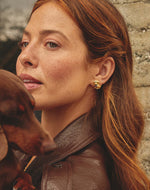 Aretes Perro Salchicha Pañoleta