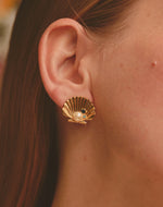 Aretes Reflejo Marino
