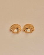 Aretes Reflejo Marino