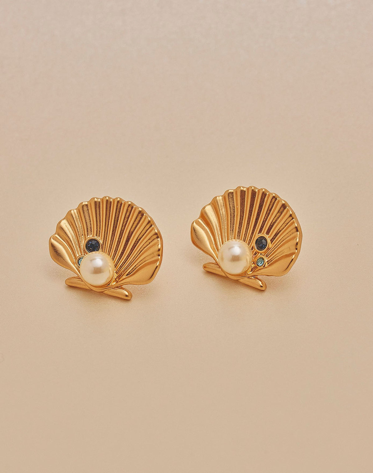 Aretes Reflejo Marino