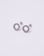 Aretes en Plata 925 Aro Clear