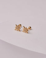 Aretes en Plata 925 Destello Clear