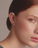 Aretes en Plata Zircón Emerald