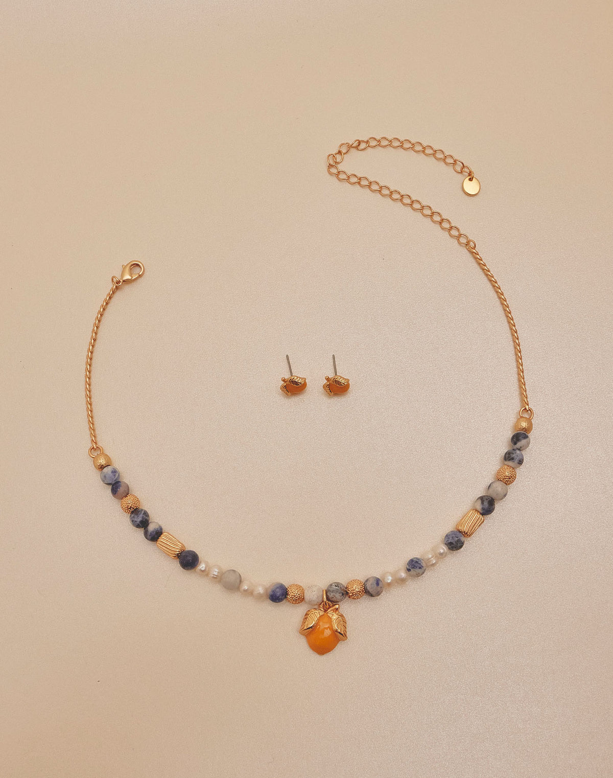 Collar + Aretes Amalfi