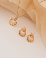 Collar + Aretes Lyon