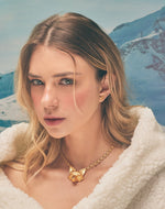 Maxi Collar + Aretes Índigo