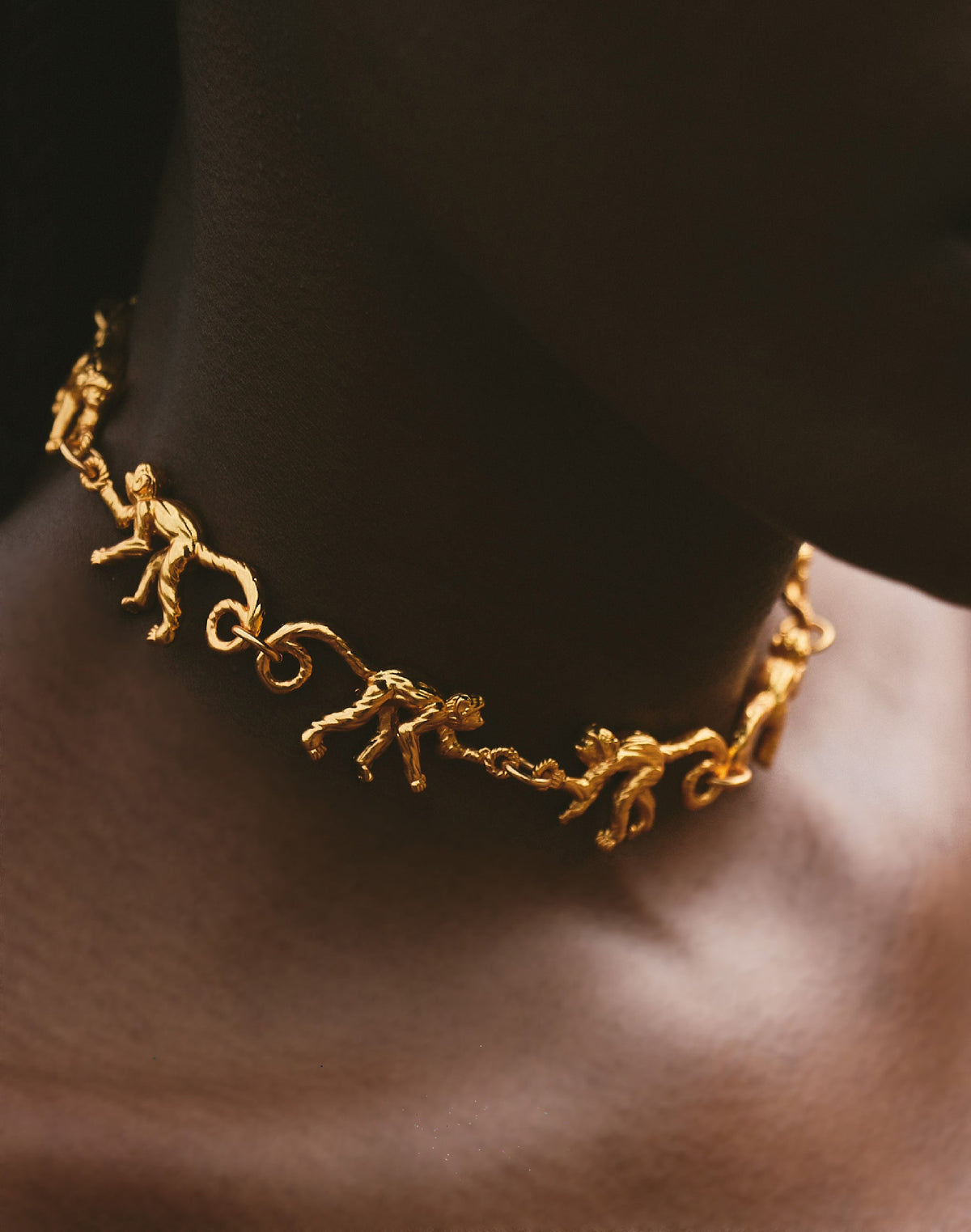 Maxi Collar + Aretes Salto del Mono