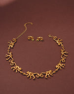 Maxi Collar + Aretes Salto del Mono