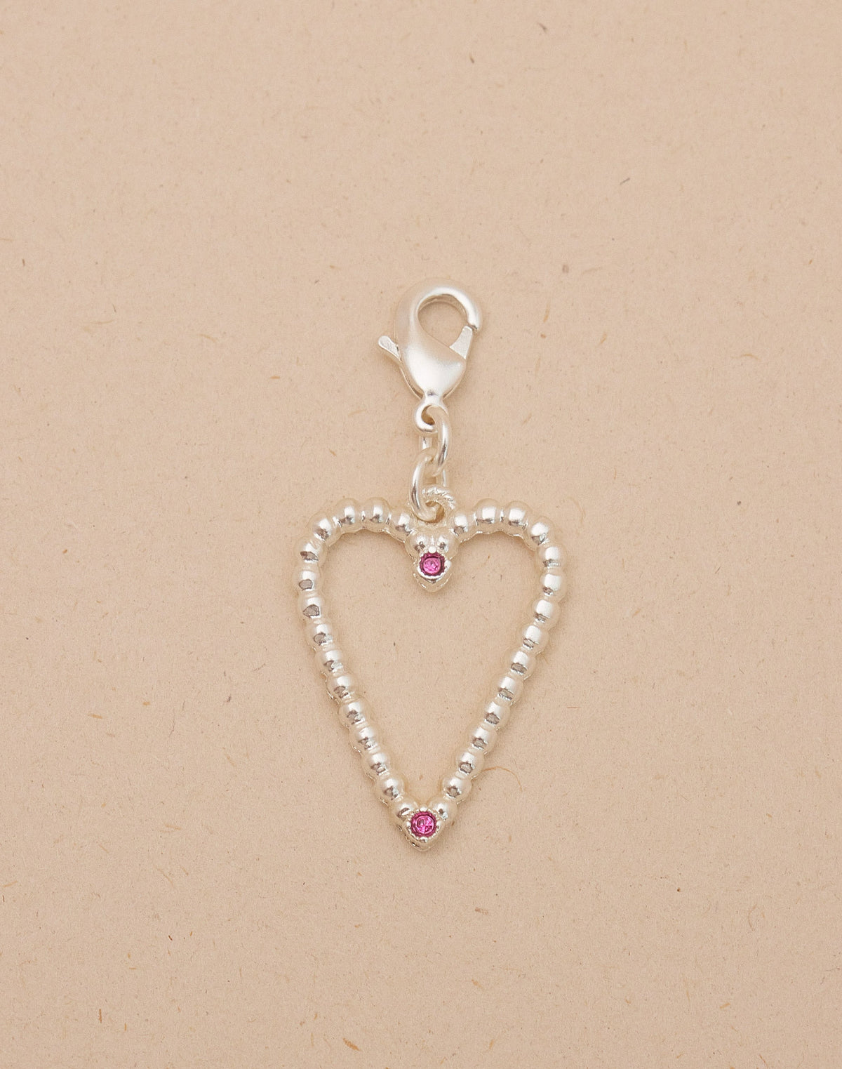 Mini Charm Corazón Entorchado