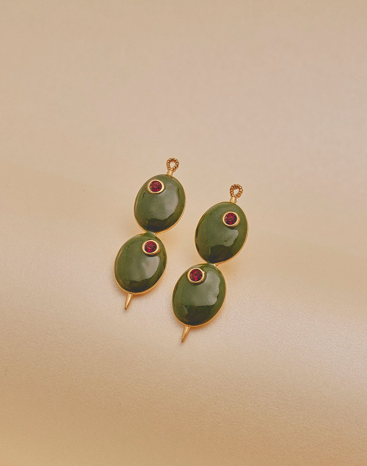 Pendientes Oliva