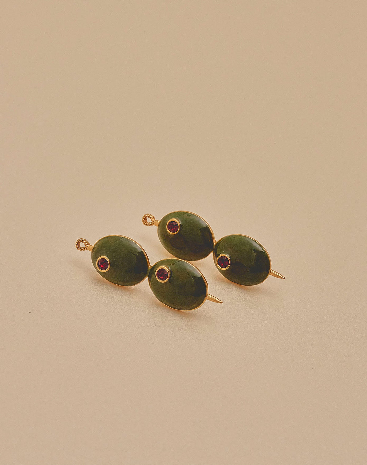 Pendientes Oliva