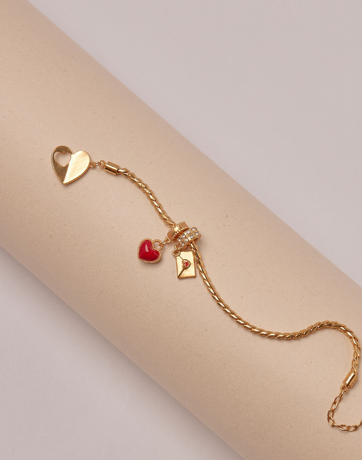 Pulsera de Charms Carta de Amor