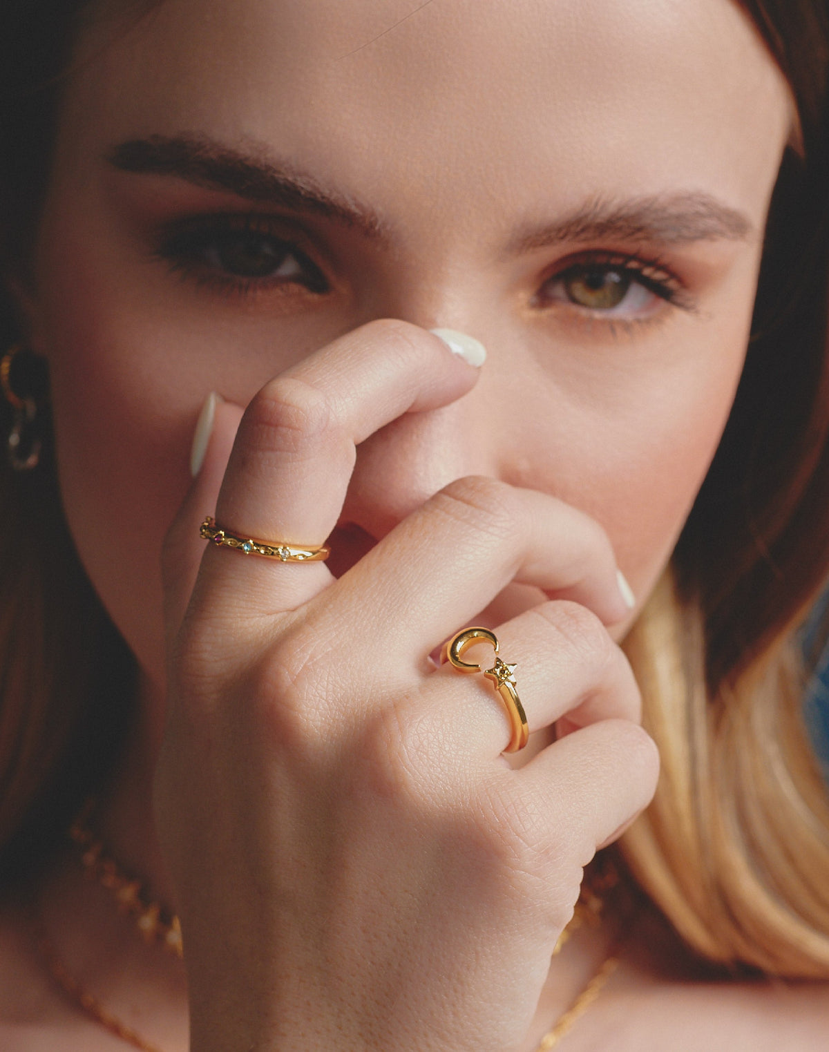 Set de 2 Anillos Moonchild