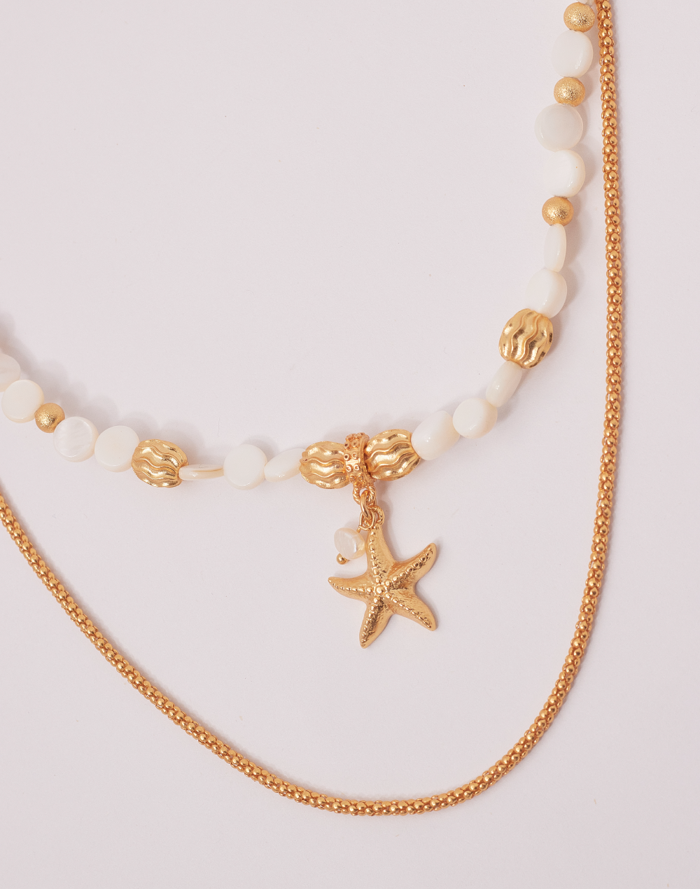 Set de 2 Collares Nacar