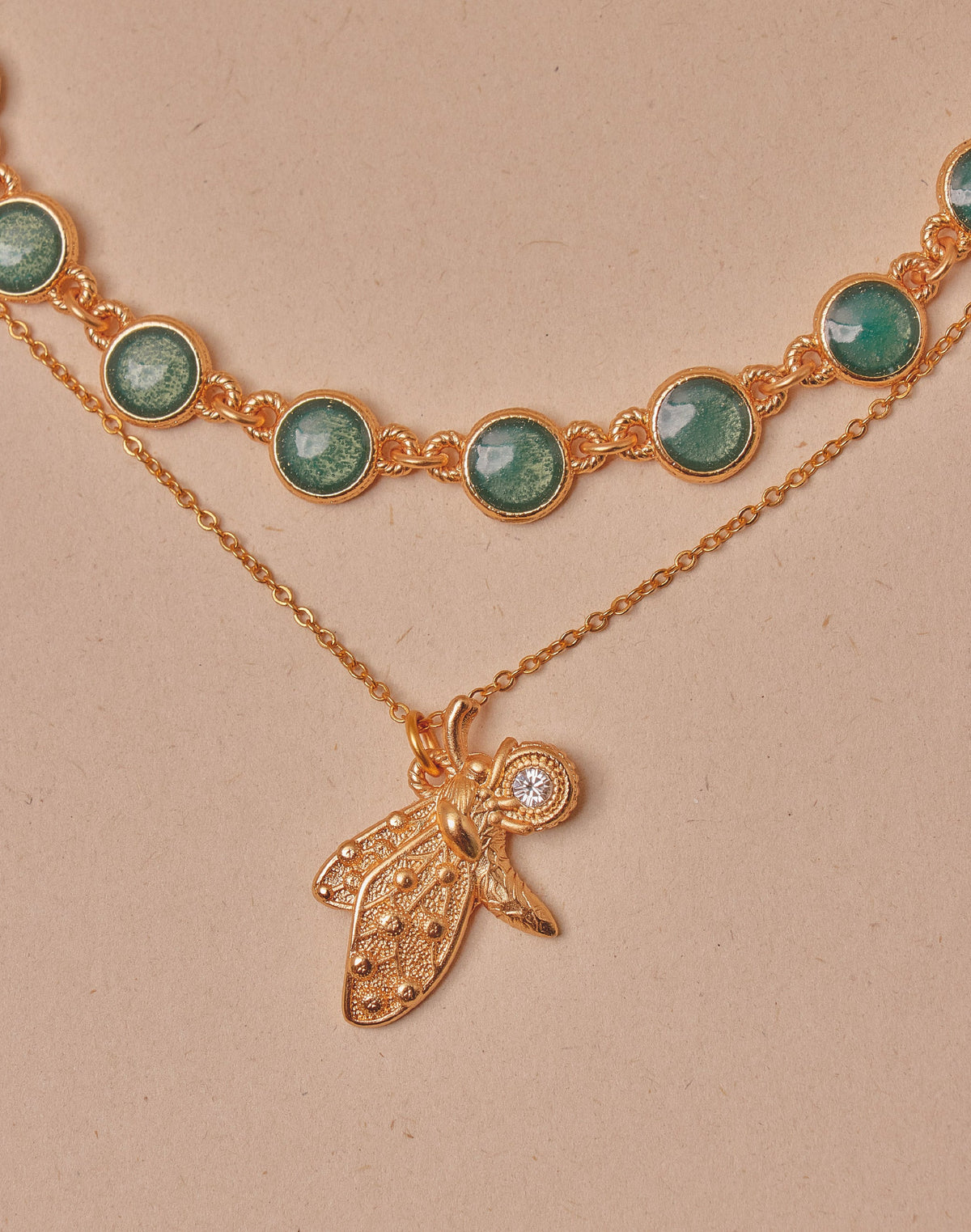 Set de 2 Collares Polilla