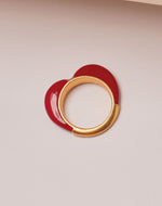 Set de 3 Anillos Corazón de Melón