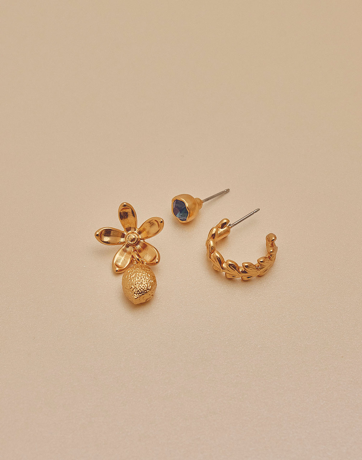 Set de 3 Aretes Dolce