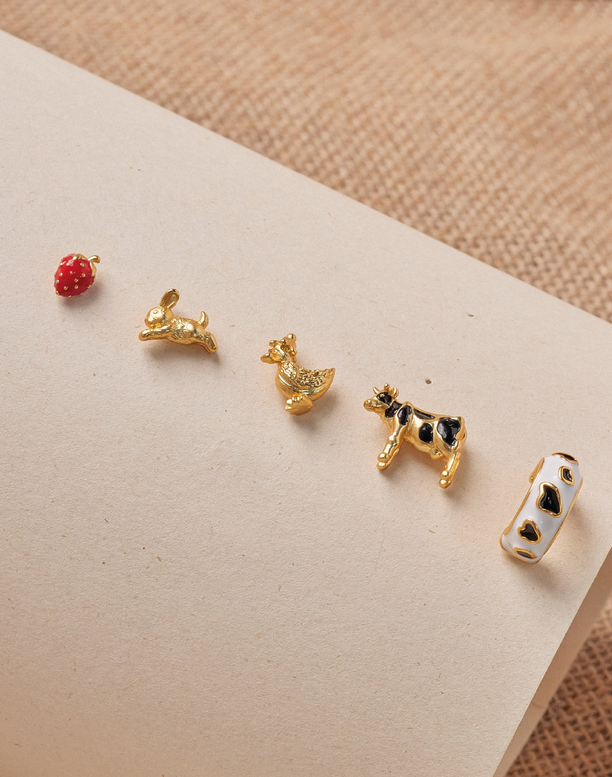 Set de 5 Aretes Farm