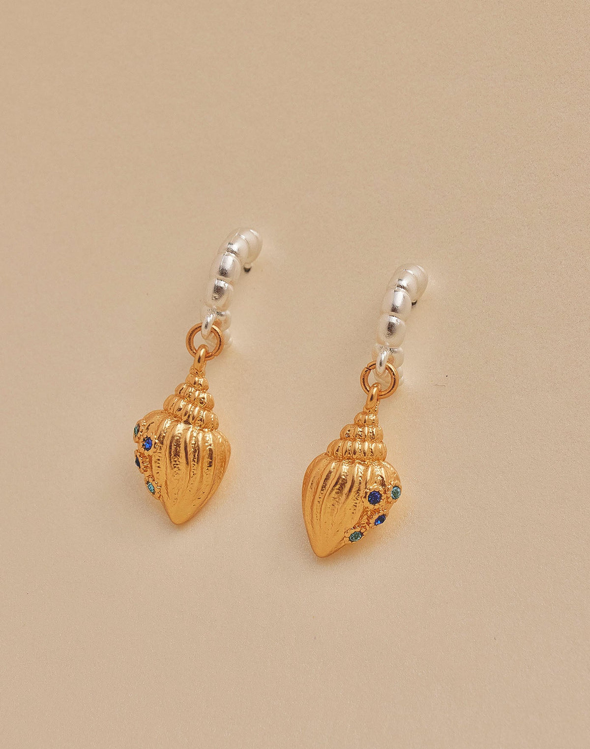 Set de 5 Aretes del Mar