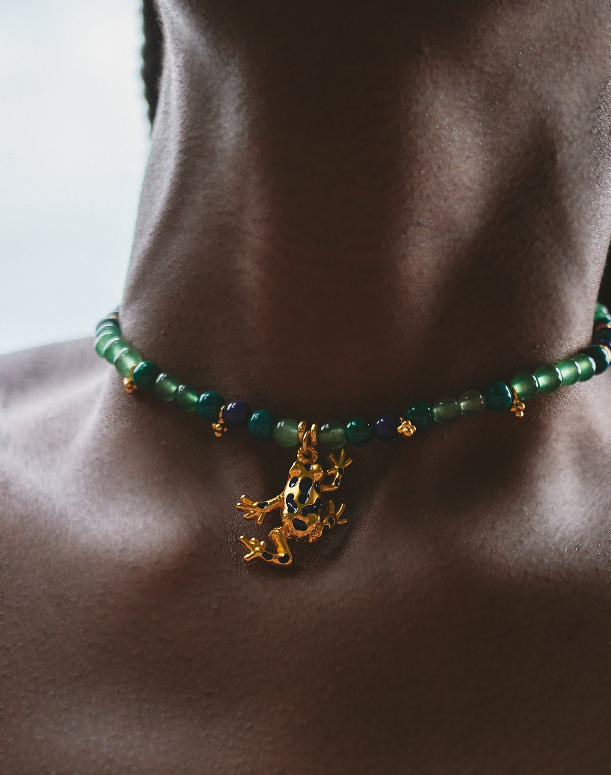 Set de Collar + Aretes Salto del Bosque