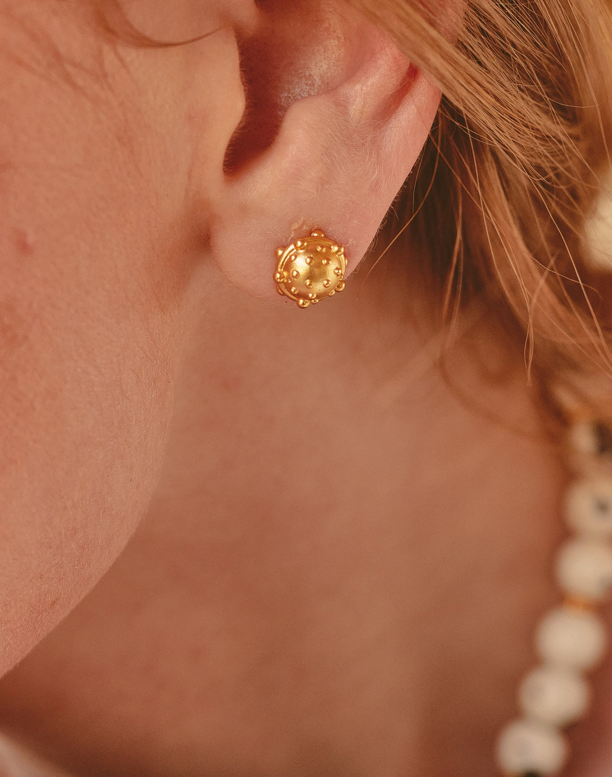 Set de Collar y Aretes Vaca